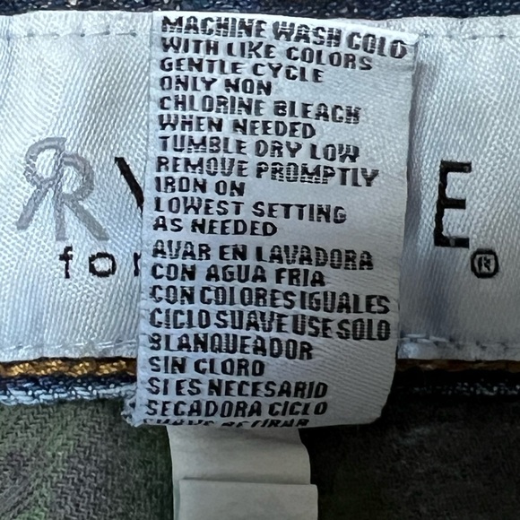 Burry Lane Blue Jeans Men's 36‎ X 31 Flannel Lined Jeans Cotton  *Note Spots* - Picture 6 of 9